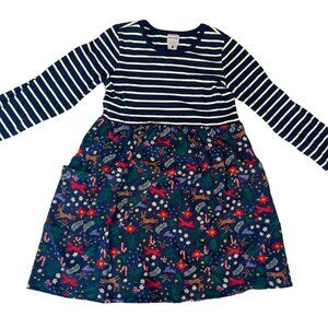 Hanna Andersson Holiday Mixie Playdress size 8